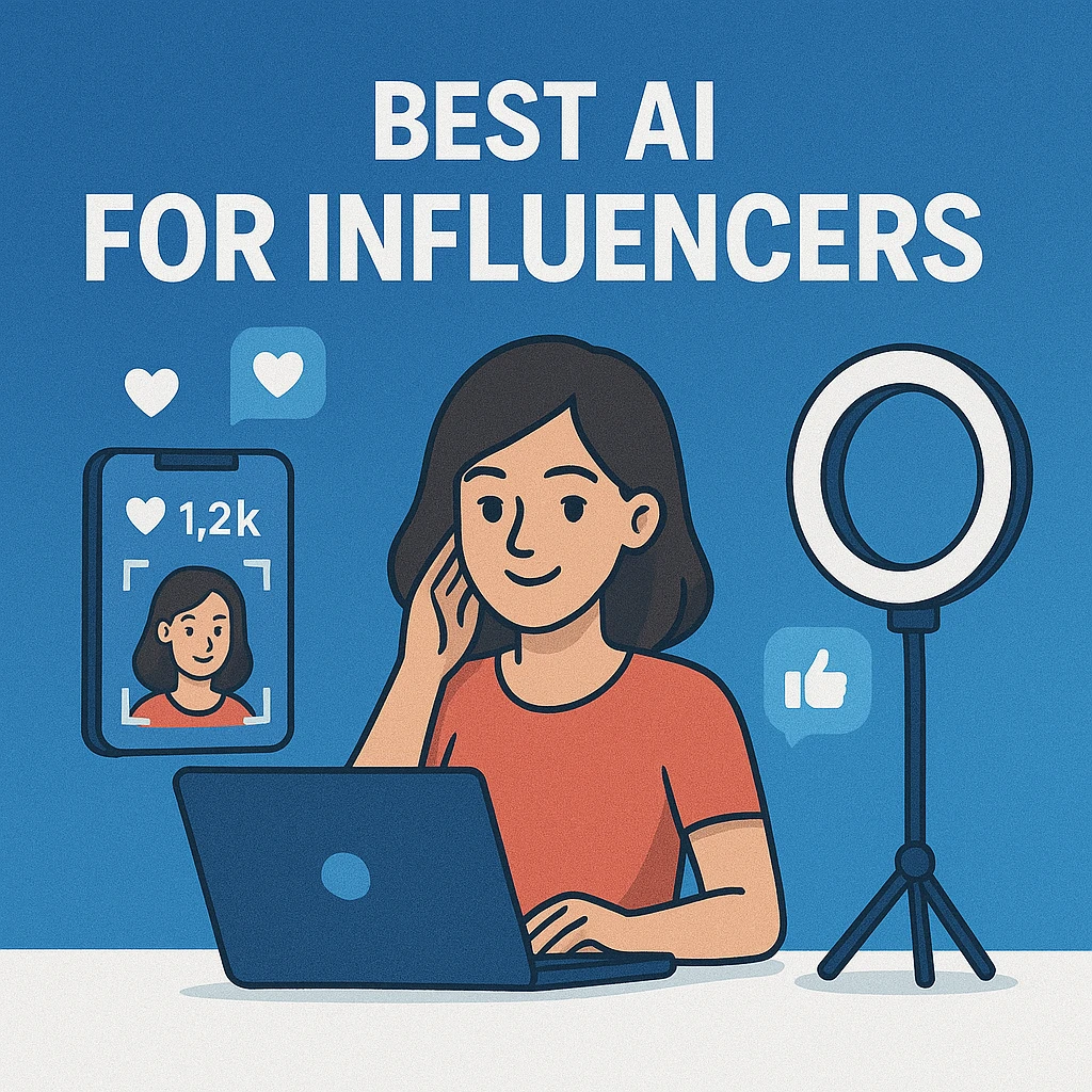 Top AI tools for influencers to grow, edit, and manage content