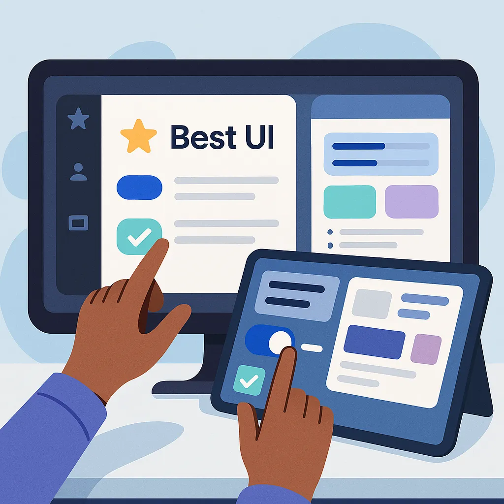 Top AI tools known for great user interface and user experience