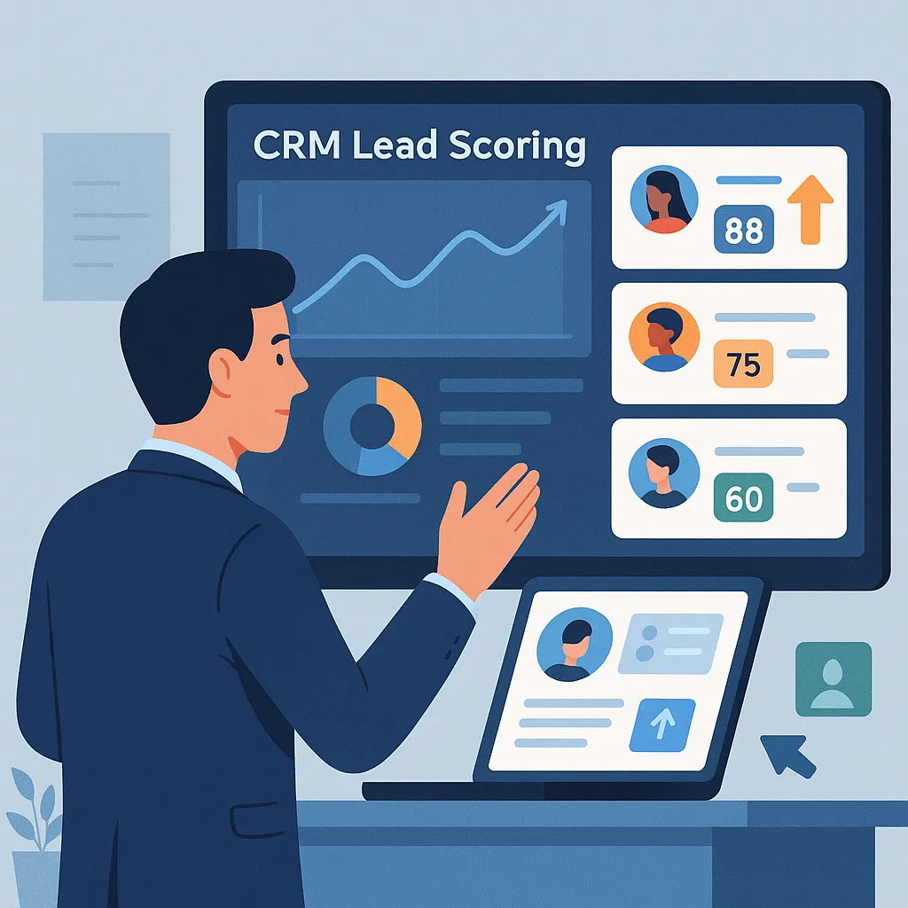 Top AI CRM tools with automated lead scoring and sales optimization
