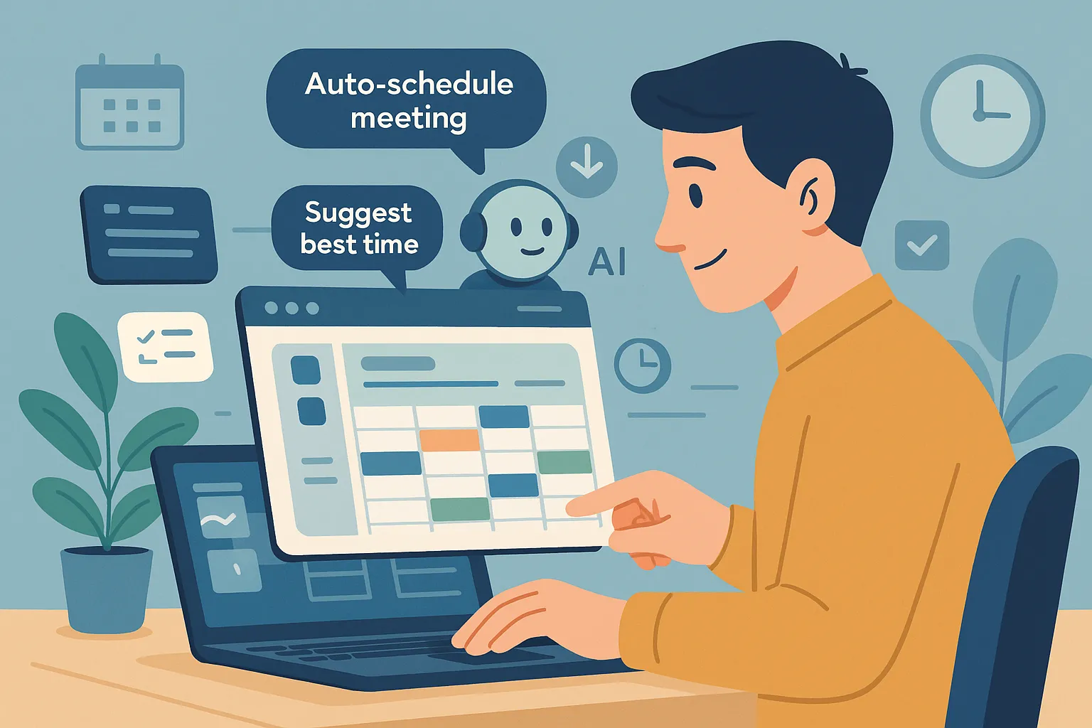 Top AI scheduling tools for meetings and time management